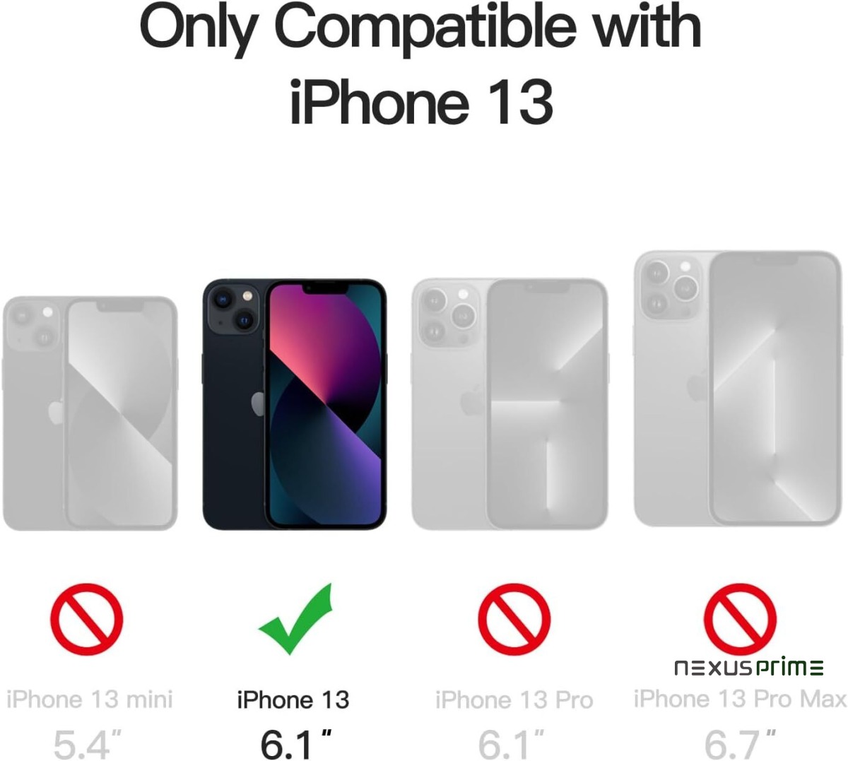 JETech Cover Opaca per iPhone 13 6,1 Pollici, Protezione Anticaduta Antiurto di Grado Militare, Custodia Posteriore Glassata Traslucida, Anti-Impronte (Nero) : Amazon.it: Elettronica - Asset