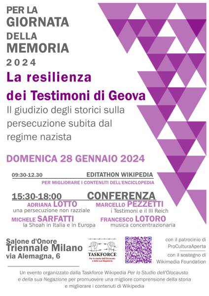 WikiGiornata della Memoria 2024: La resilienza dei...