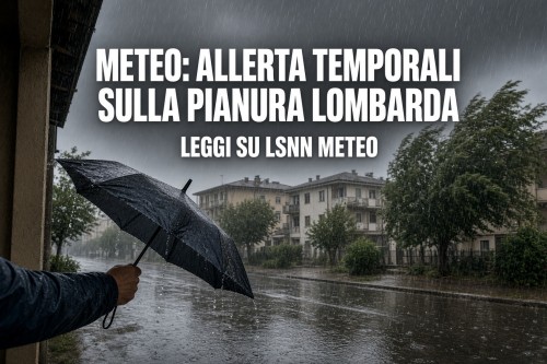 Regione Lombardia, allerta gialla per temporali: q...